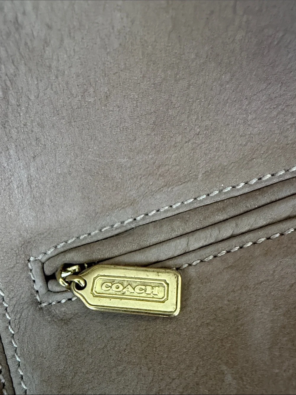 Vintage Coach Sonoma Flat Pack Sling Bag